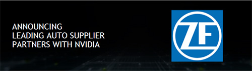 ZF和NVIDIA合作推人工智能自動駕駛系統