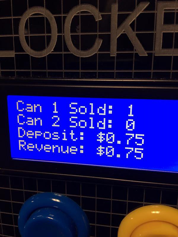 17歲美國創(chuàng)客3D打印自動售貨機Soda Locker，可放入學校儲物柜
