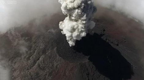 無人機新用途！英國科學家用其研究活躍火山