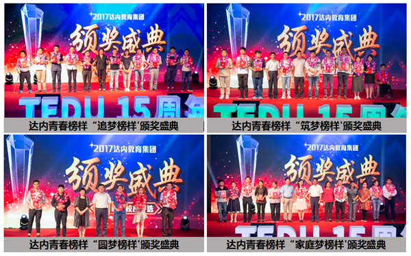 達內慶祝成立十五周年，舉辦青春榜樣頒獎典禮